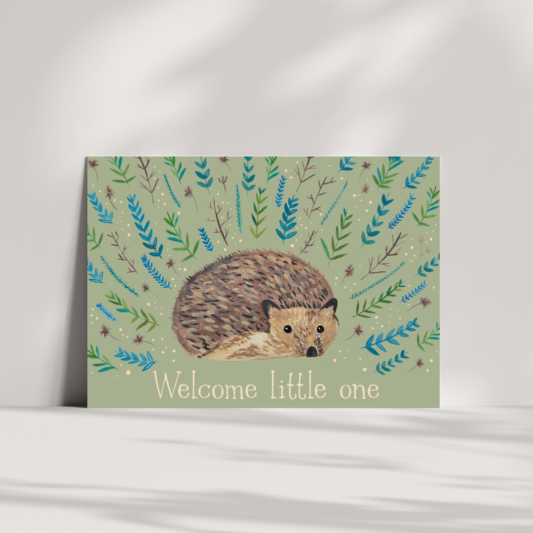 Welcome Little One New Baby Card