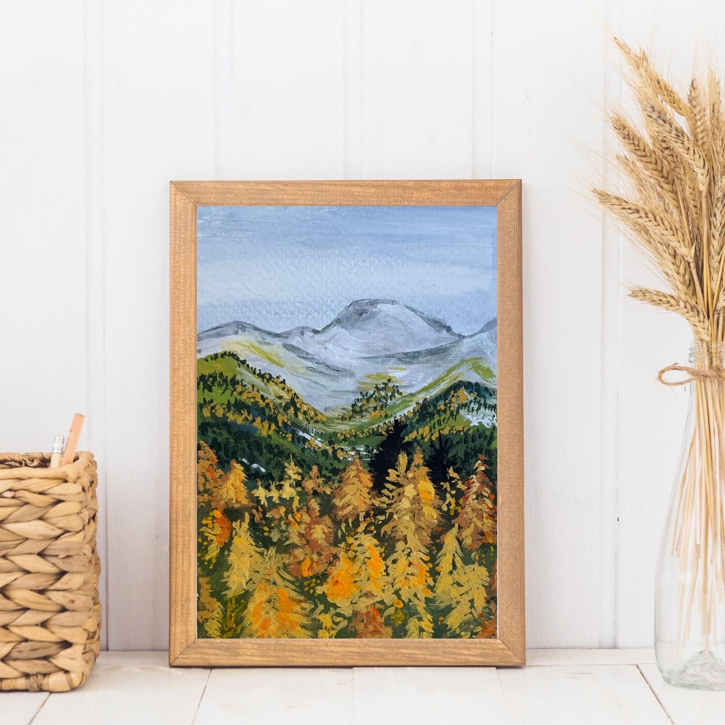 Moody Appalachian Mountains Art Print