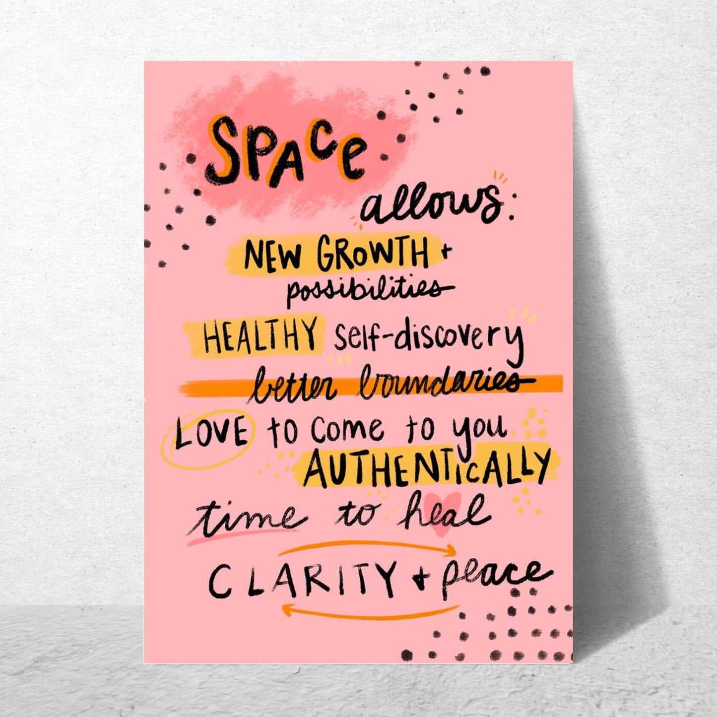 Space Allows Card