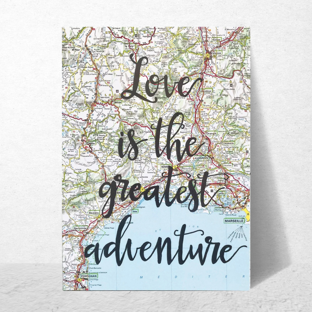 Love is the Greatest Adventure Card