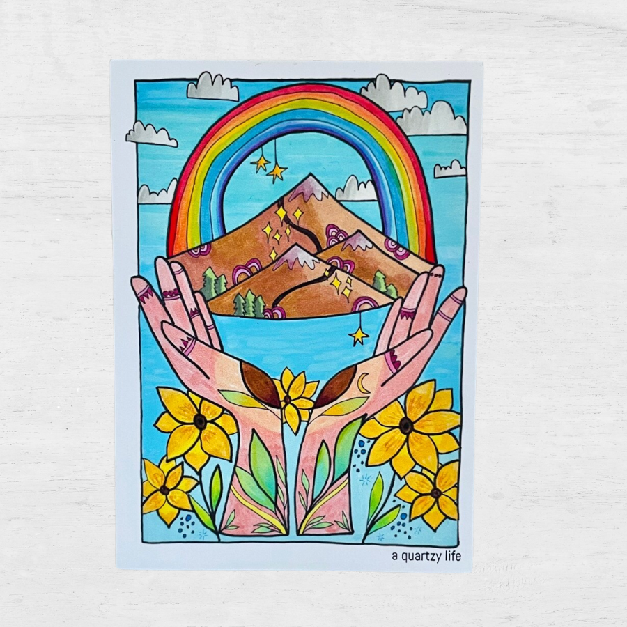 Artists Hands Creatrix Sticker