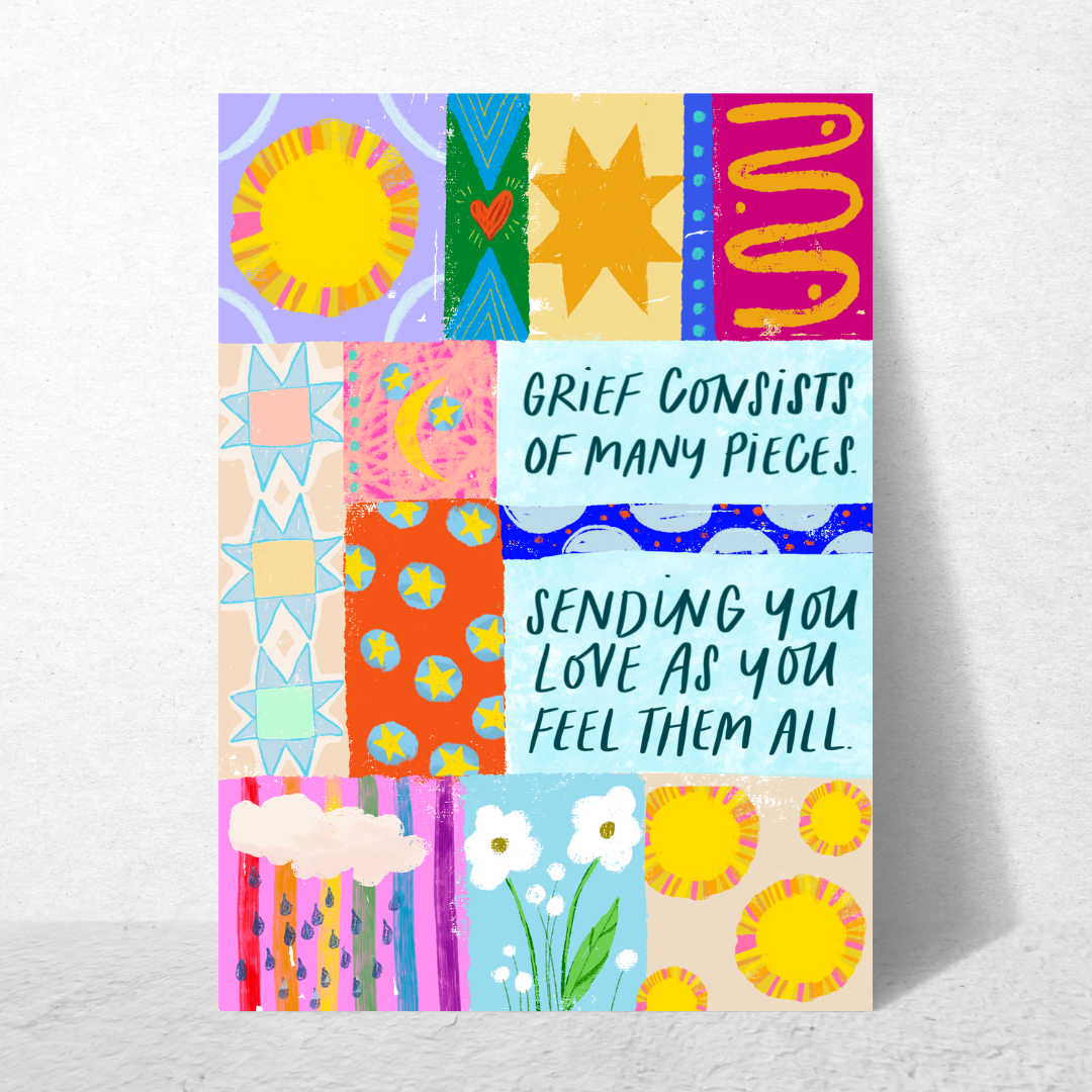 Pieces of Grief Card