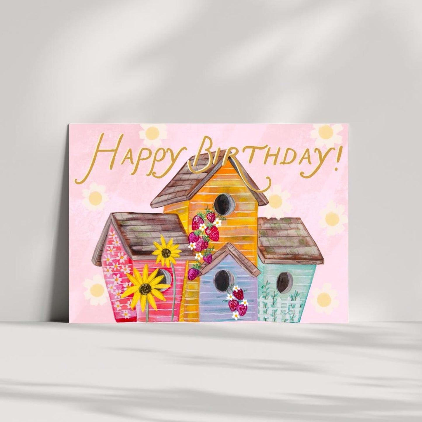 Happy Birthday Sweet Cottage Birdhouses
