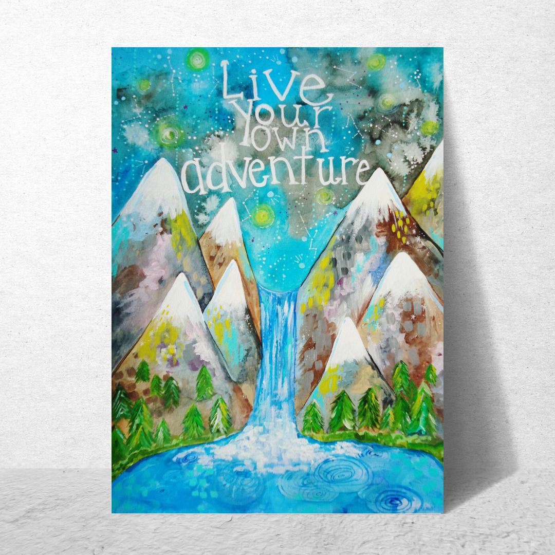 Live Your Own Adventure Card