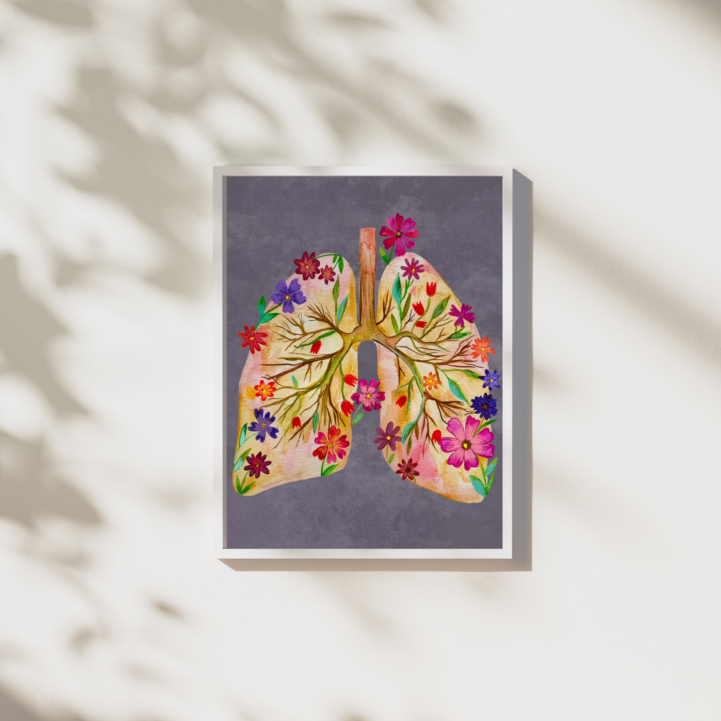 Blooming Lungs Art Print