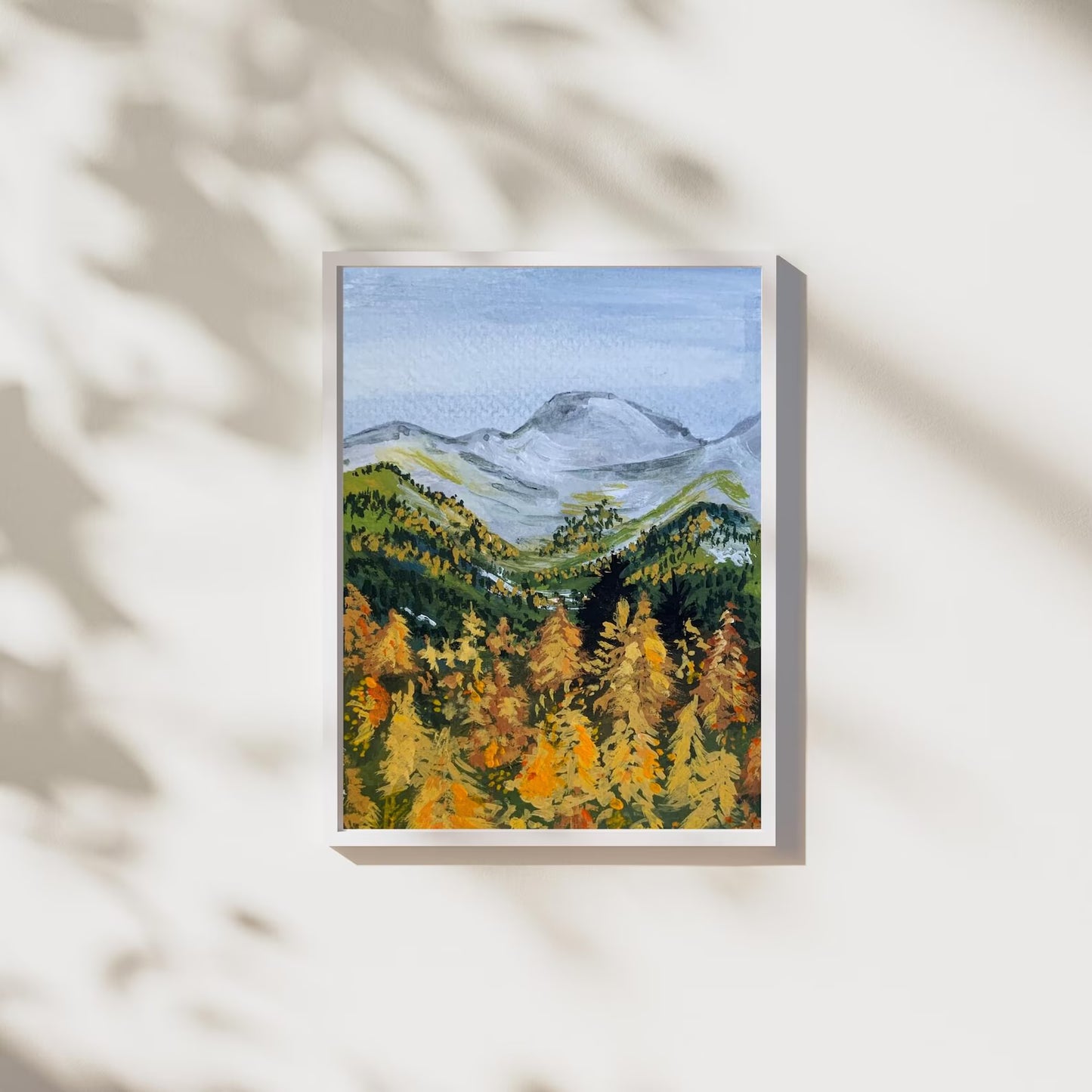 Moody Appalachian Mountains Art Print