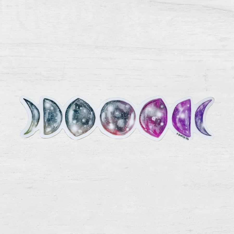 Moon Phases Sticker