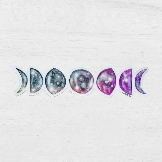 Moon Phases Sticker
