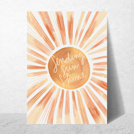 Sending Sunshine Card