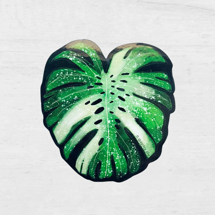 Thai Constellation Monstera Sticker