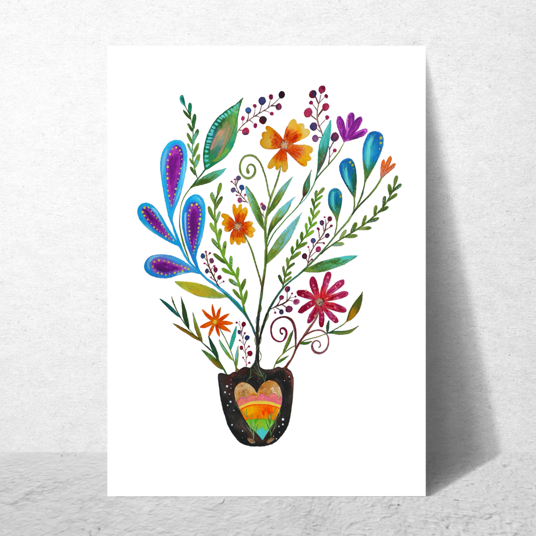 Blooming Tree of Life Card
