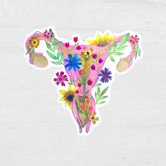 Uterus Sticker