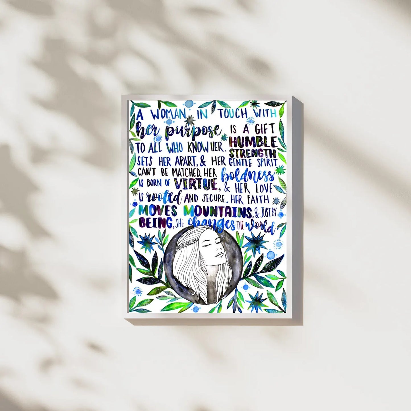 Woman of Purpose Art Print
